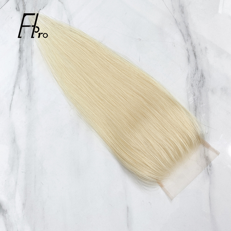 Most Popular Unprocessed Hair Free Parting 613# Lace Closure Straight